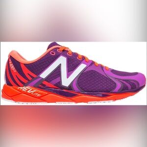New Balance Women's Athletic Shoes in Purple and Orange